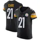 Elite Black Men's Chuck Clark Pittsburgh Steelers Team Color Vapor Untouchable Jersey