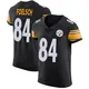 Elite Black Men's Kevin Foelsch Pittsburgh Steelers Team Color Vapor Untouchable Jersey