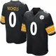 Game Black Men's Lew Nichols Pittsburgh Steelers Team Color Jersey