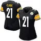 Game Black Women's Chuck Clark Pittsburgh Steelers Team Color Jersey