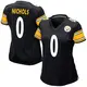 Game Black Women's Lew Nichols Pittsburgh Steelers Team Color Jersey
