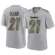 Game Gray Men's Chuck Clark Pittsburgh Steelers Atmosphere Fashion Jersey