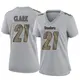 Game Gray Women's Chuck Clark Pittsburgh Steelers Atmosphere Fashion Jersey