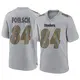 Game Gray Youth Kevin Foelsch Pittsburgh Steelers Atmosphere Fashion Jersey