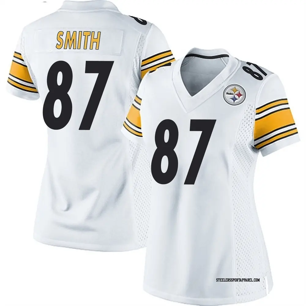 Game White Women's Brandon Smith Pittsburgh Steelers Jersey