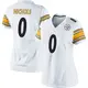 Game White Women's Lew Nichols Pittsburgh Steelers Jersey