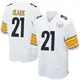 Game White Youth Chuck Clark Pittsburgh Steelers Jersey