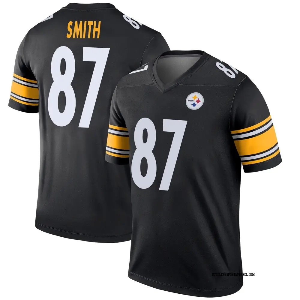 Legend Black Men's Brandon Smith Pittsburgh Steelers Jersey