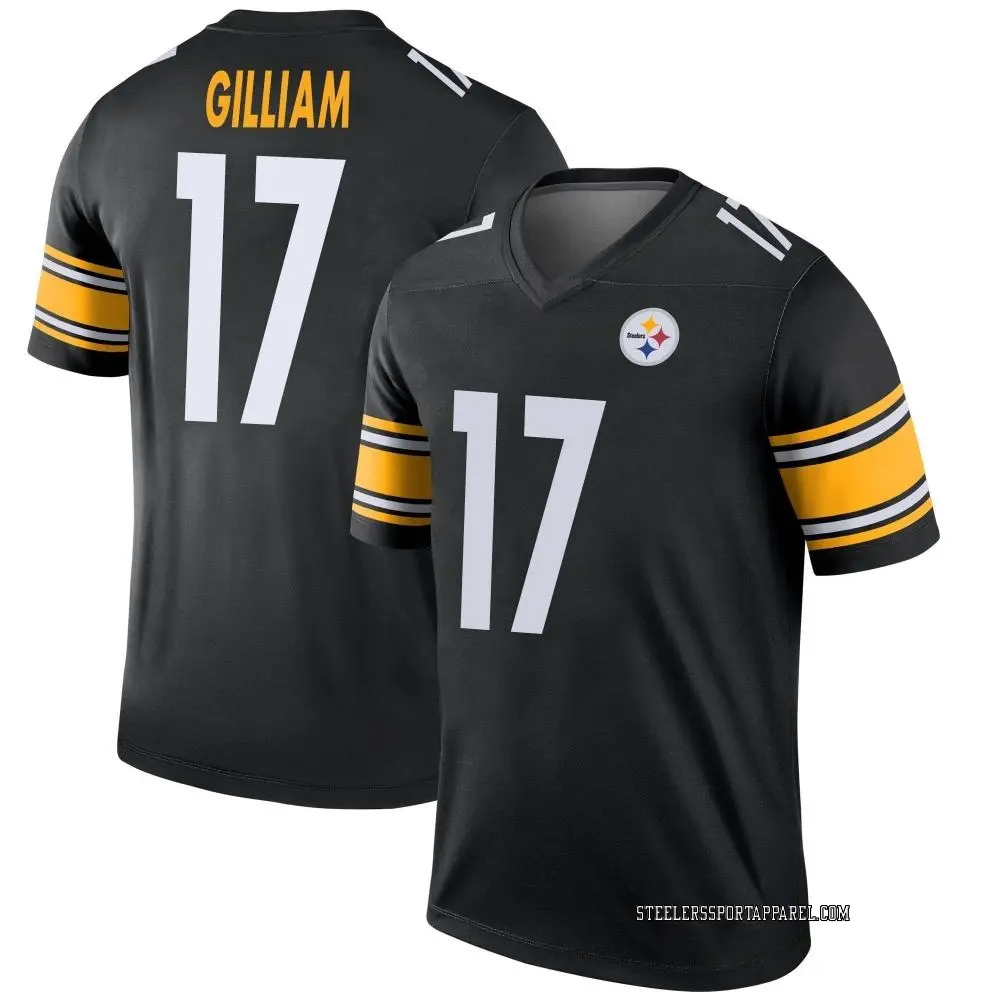 Legend Black Men's Joe Gilliam Pittsburgh Steelers Jersey
