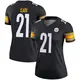 Legend Black Women's Chuck Clark Pittsburgh Steelers Jersey