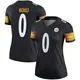 Legend Black Women's Lew Nichols Pittsburgh Steelers Jersey