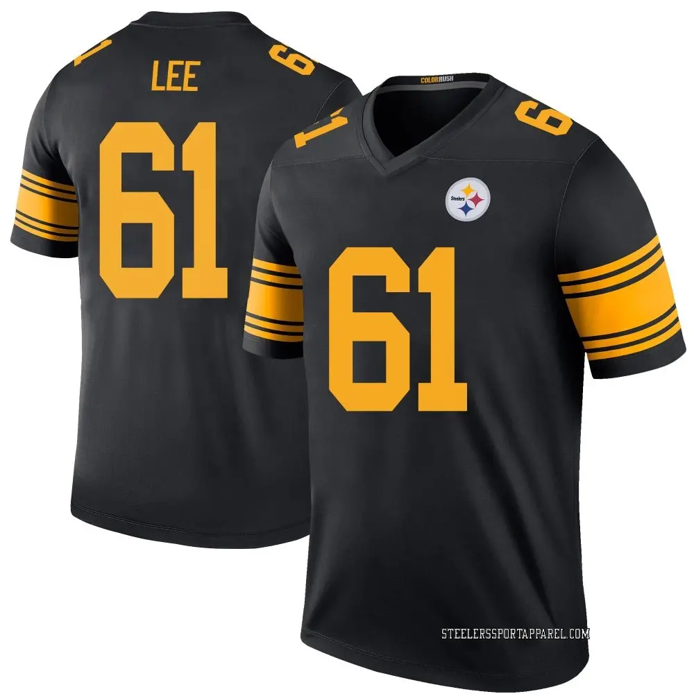 Steelers color rush jersey brown online