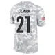 Limited Arctic Camo Men's Chuck Clark Pittsburgh Steelers 2024 Salute to Service Jersey
