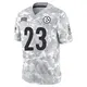 Limited Arctic Camo Men's Darius Slay Jr. Pittsburgh Steelers 2024 Salute to Service Jersey