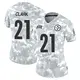 Limited Arctic Camo Women's Chuck Clark Pittsburgh Steelers 2024 Salute to Service Jersey