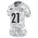 Limited Arctic Camo Women's Chuck Clark Pittsburgh Steelers 2024 Salute to Service Jersey