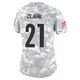 Limited Arctic Camo Women's Chuck Clark Pittsburgh Steelers 2024 Salute to Service Jersey