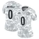 Limited Arctic Camo Women's Lew Nichols Pittsburgh Steelers 2024 Salute to Service Jersey
