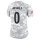 Limited Arctic Camo Women's Lew Nichols Pittsburgh Steelers 2024 Salute to Service Jersey