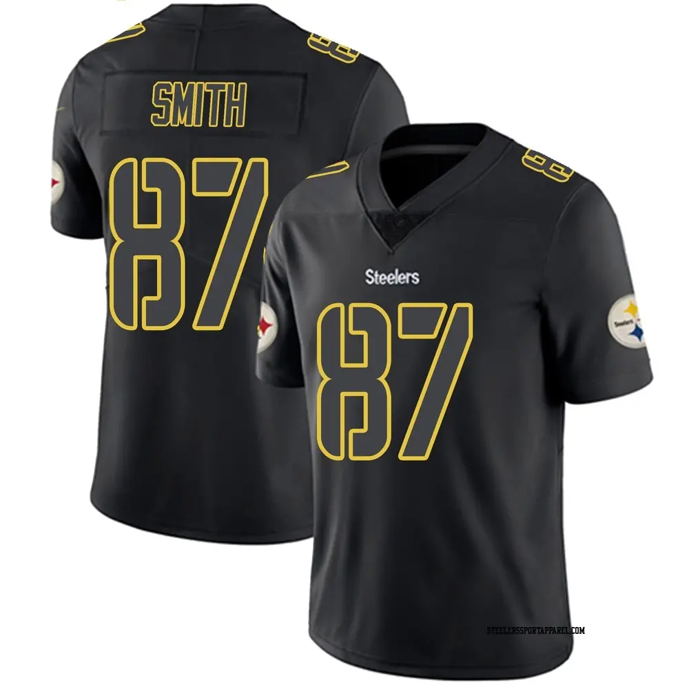 Limited Black Impact Youth Brandon Smith Pittsburgh Steelers Jersey