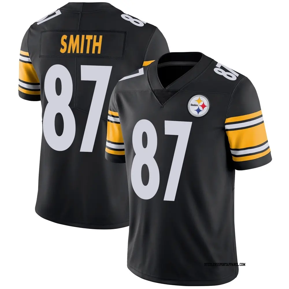 Limited Black Men's Brandon Smith Pittsburgh Steelers Team Color Vapor Untouchable Jersey