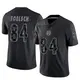 Limited Black Men's Kevin Foelsch Pittsburgh Steelers Reflective Jersey