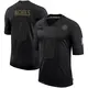 Limited Black Men's Lew Nichols Pittsburgh Steelers 2020 Salute To Service Jersey
