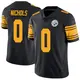 Limited Black Men's Lew Nichols Pittsburgh Steelers Color Rush Jersey