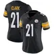 Limited Black Women's Chuck Clark Pittsburgh Steelers Team Color Vapor Untouchable Jersey