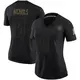 Limited Black Women's Lew Nichols Pittsburgh Steelers 2020 Salute To Service Jersey