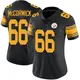 Limited Black Women's Mason McCormick Pittsburgh Steelers Color Rush Jersey