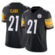 Limited Black Youth Chuck Clark Pittsburgh Steelers Vapor F.U.S.E. Jersey