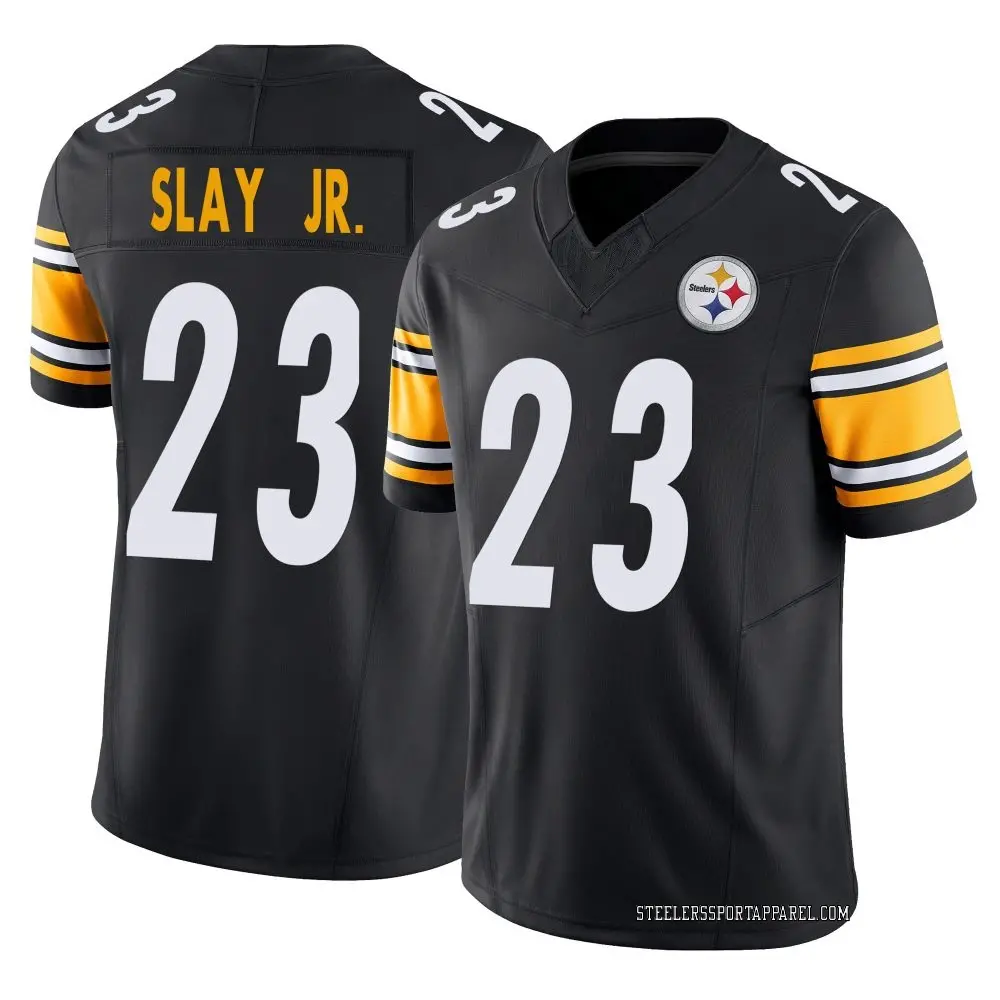 Limited Black Youth Darius Slay Jr. Pittsburgh Steelers Vapor F.U.S.E. Jersey