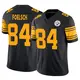 Limited Black Youth Kevin Foelsch Pittsburgh Steelers 2nd Alternate Vapor F.U.S.E. Jersey