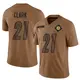 Limited Brown Men's Chuck Clark Pittsburgh Steelers 2023 Salute To Service Jersey