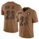 Limited Brown Men's Darius Slay Jr. Pittsburgh Steelers 2023 Salute To Service Jersey
