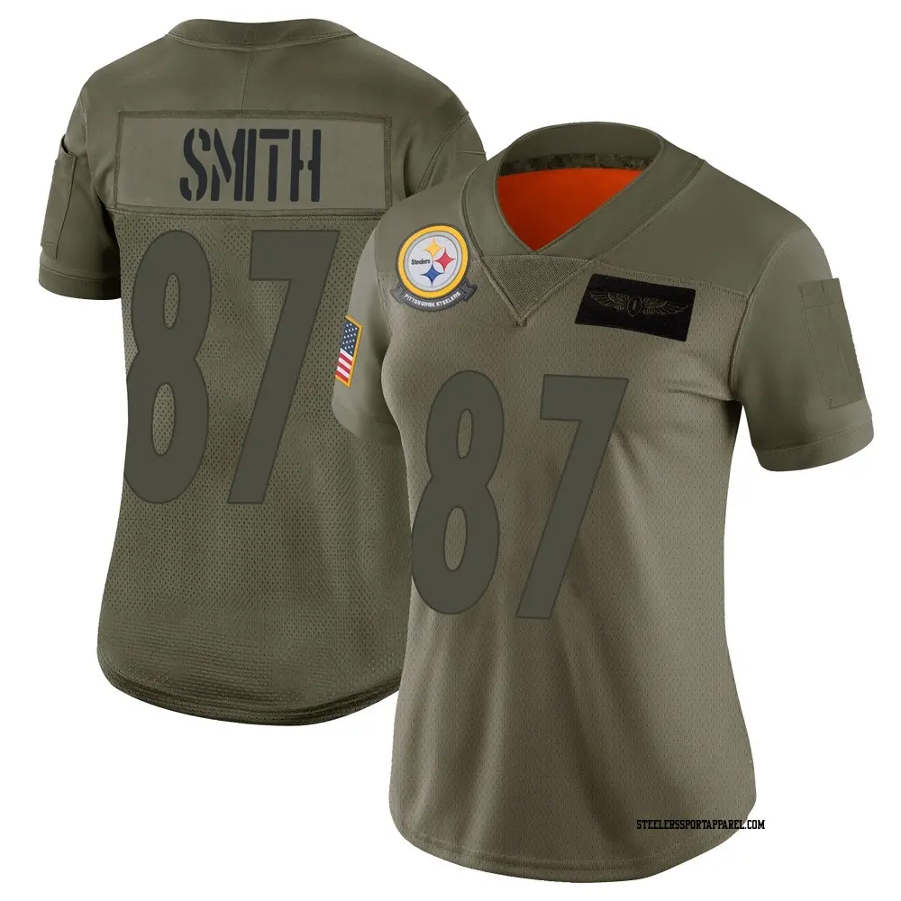 Limited Camo Women's Brandon Smith Pittsburgh Steelers 2019 Salute to Service Jersey