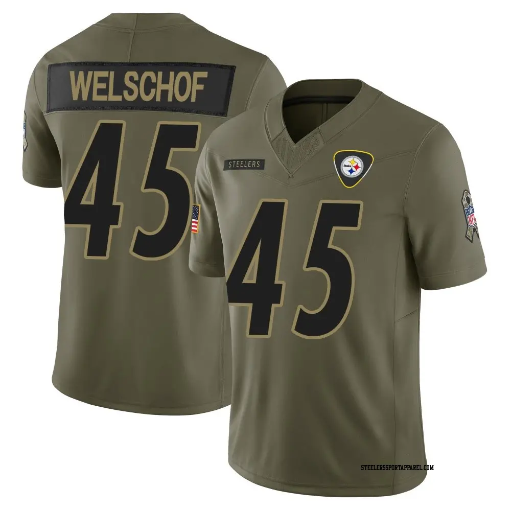 Julius Welschof Jersey for Men, Women and Kids - Steelers Store