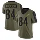 Limited Olive Youth Kevin Foelsch Pittsburgh Steelers 2021 Salute To Service Jersey