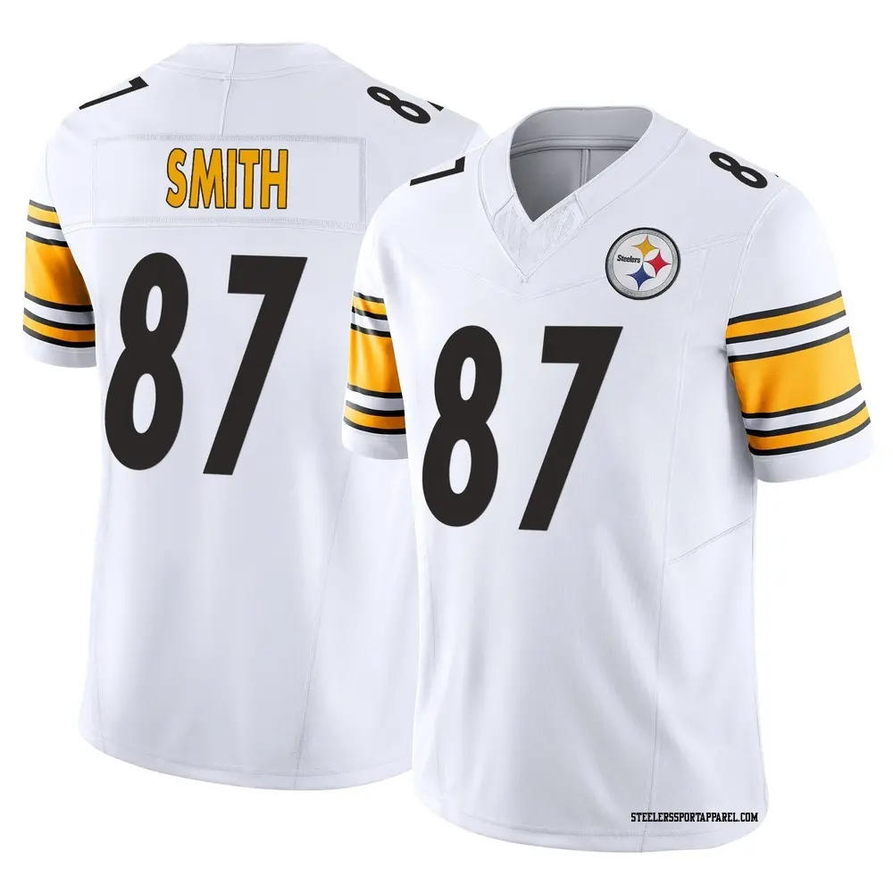 Limited White Men's Brandon Smith Pittsburgh Steelers Vapor F.U.S.E. Jersey