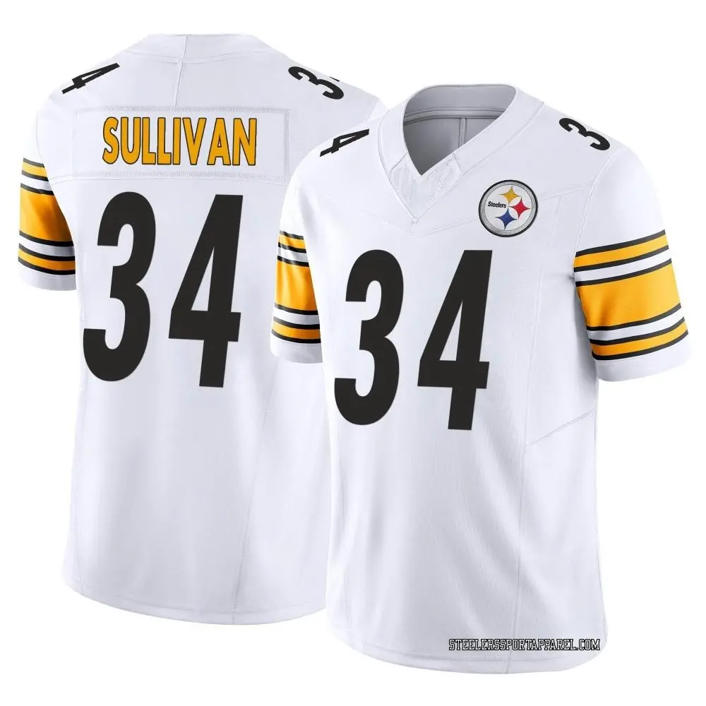 Limited White Men's Chandon Sullivan Pittsburgh Steelers Vapor F.U.S.E. Jersey