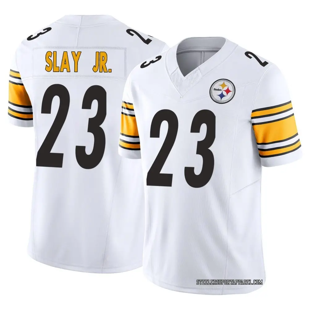 Limited White Men's Darius Slay Jr. Pittsburgh Steelers Vapor F.U.S.E. Jersey