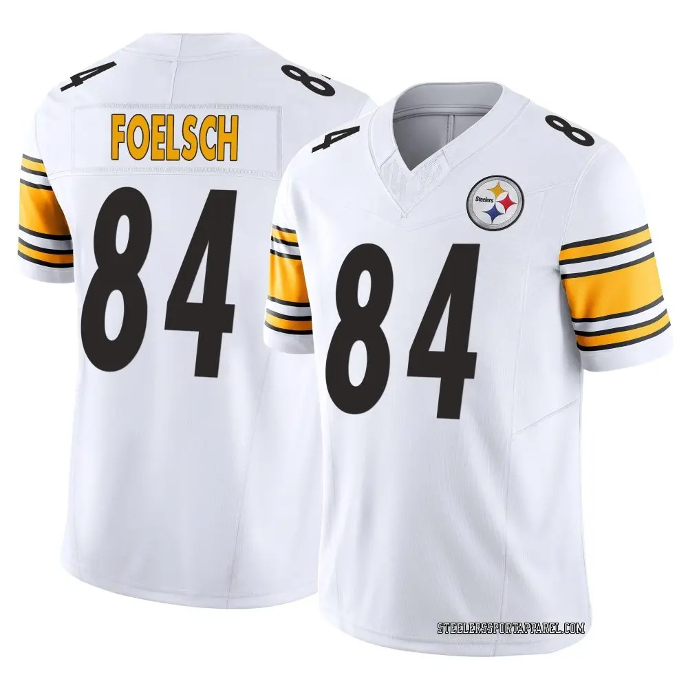 Limited White Men's Kevin Foelsch Pittsburgh Steelers Vapor F.U.S.E. Jersey