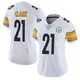 Limited White Women's Chuck Clark Pittsburgh Steelers Vapor Untouchable Jersey